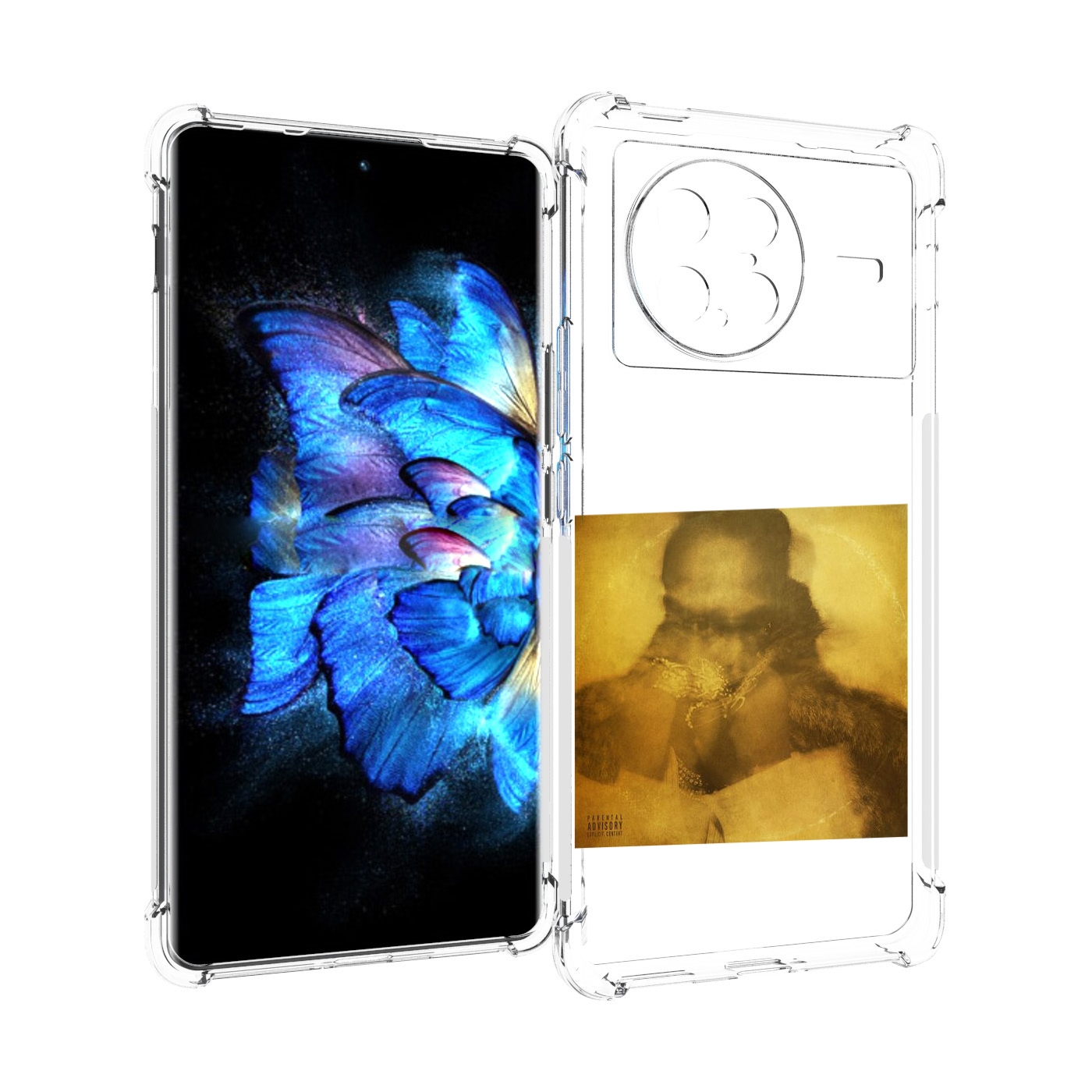 

Чехол MyPads Future - Future для Vivo X Note 5G, Прозрачный, Tocco