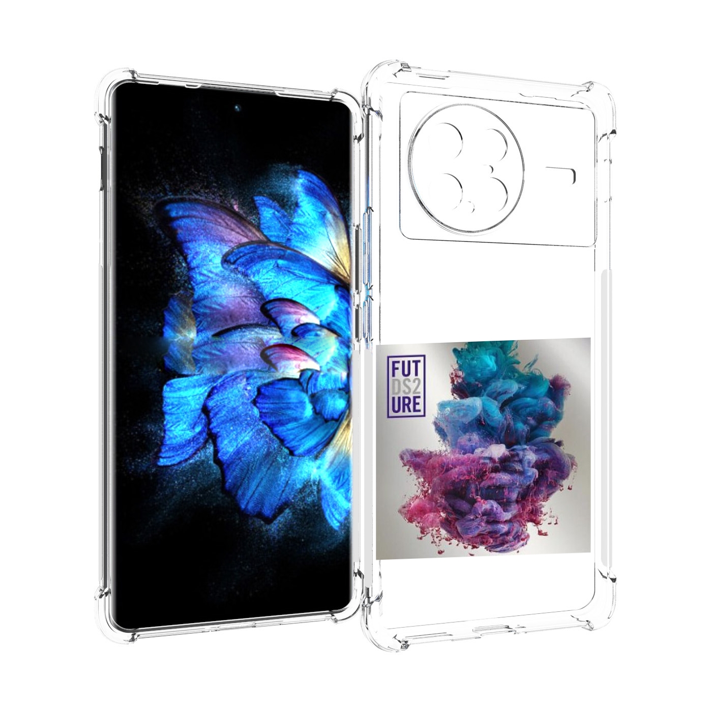 

Чехол MyPads Future - DS2 (Dirty Sprite 2) для Vivo X Note 5G, Прозрачный, Tocco
