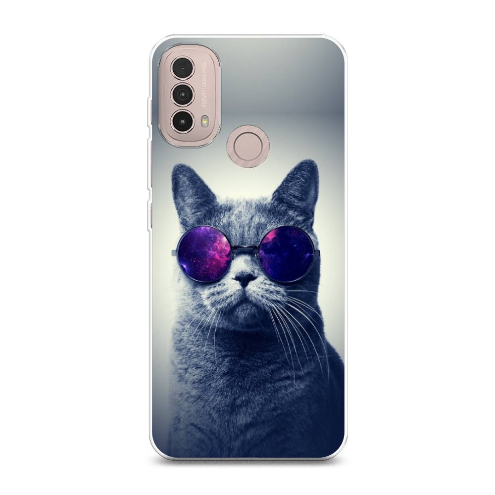 

Чехол Awog на Lenovo K14 Plus/Motorola Moto E20/E30/E40 "Космический кот", Разноцветный, 243650-1