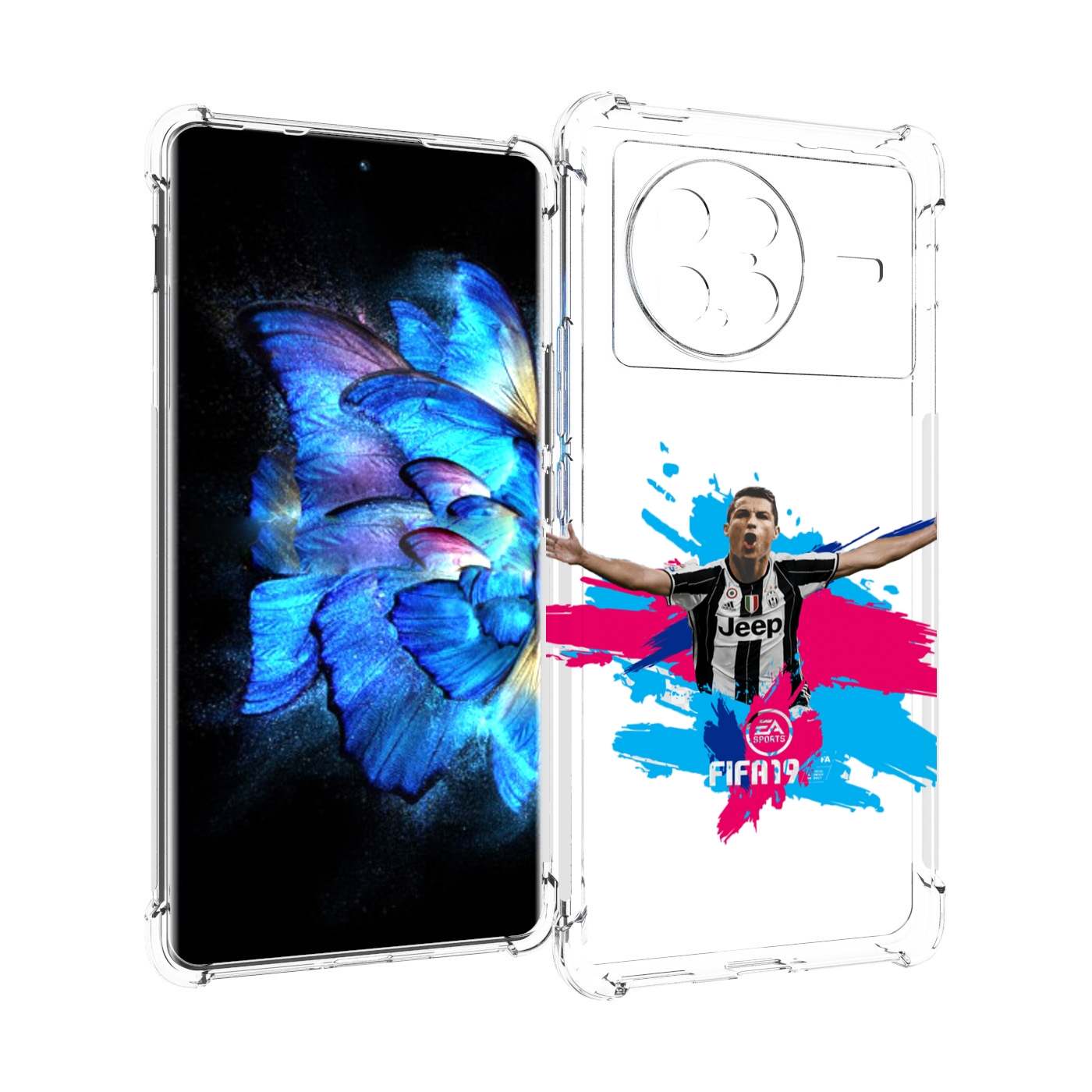 

Чехол MyPads Fifa-2019-2020-2021-2022 мужской для Vivo X Note 5G, Прозрачный, Tocco