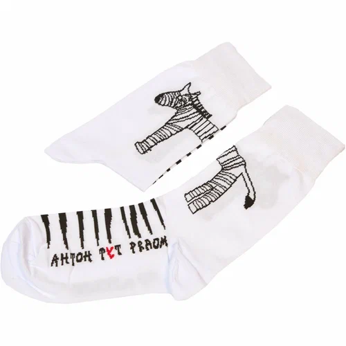 

Носки мужские St. Friday BOOM-N003 белые 42-46, 572-2