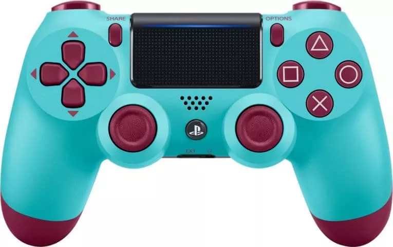 

Геймпад Sony DualShock v2 для Playstation 4 Berry Blue (CUH-ZCT2E), Голубой, DualShock v2