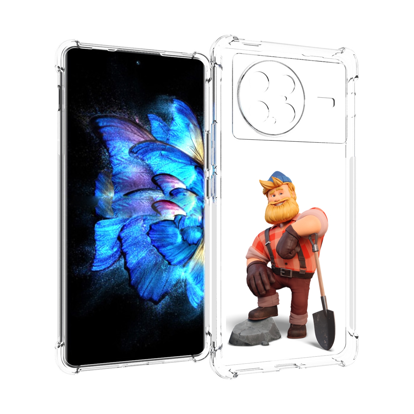 

Чехол MyPads FarmVille-2 для Vivo X Note 5G, Прозрачный, Tocco