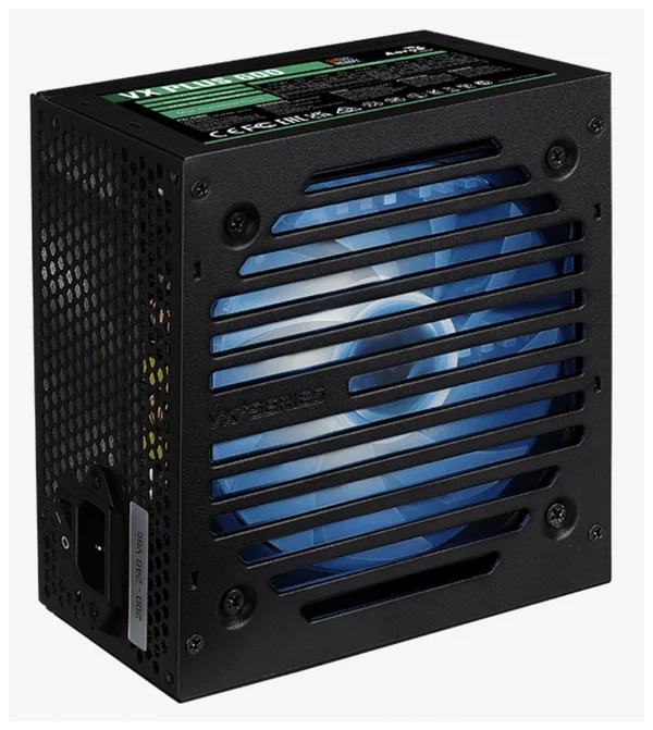 

Блок питания AeroCool VX PLUS 600 RGB 600W, Черный, VX PLUS 600 RGB