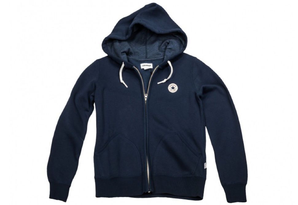 

Толстовка женская Converse 10003584001 синяя M, 10003584001