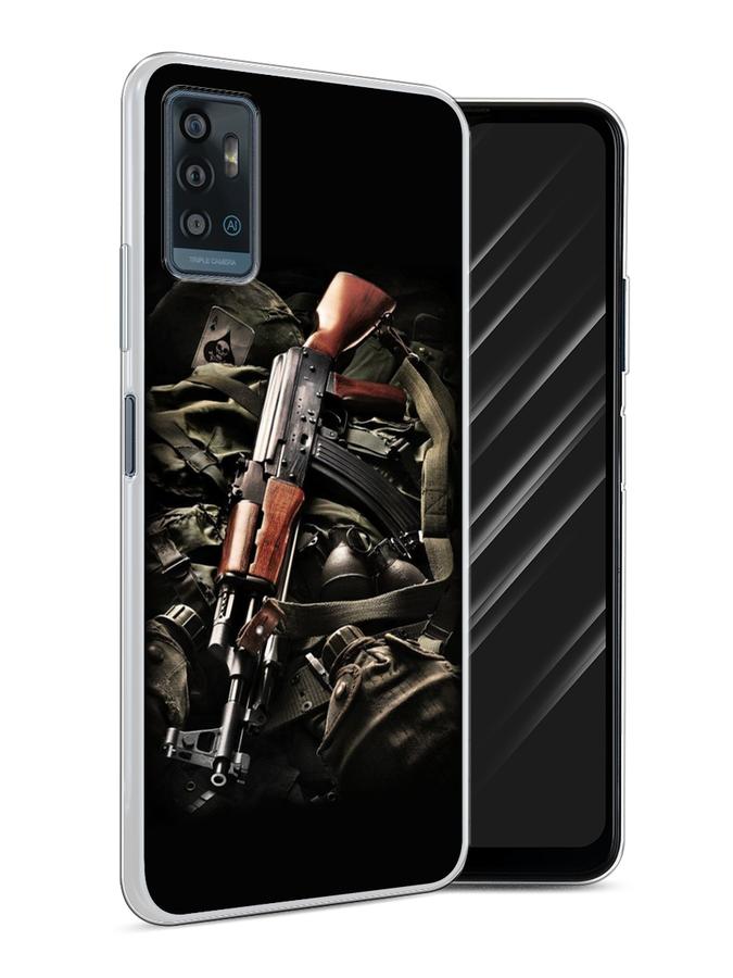 

Чехол Awog на ZTE Blade A71 / ЗТЕ Блэйд A71 "Автомат", Разноцветный, 134450-5