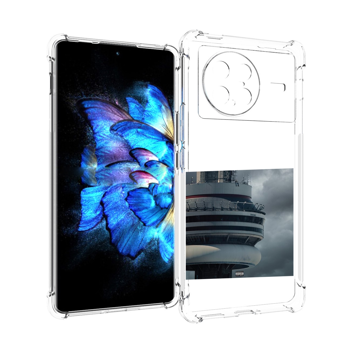 

Чехол MyPads Drake - Views для Vivo X Note 5G, Прозрачный, Tocco