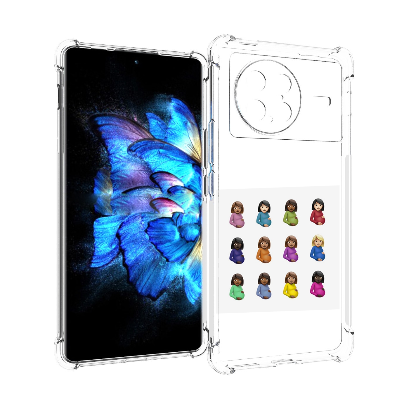 

Чехол MyPads Drake - Certified Lover Boy для Vivo X Note 5G, Прозрачный, Tocco