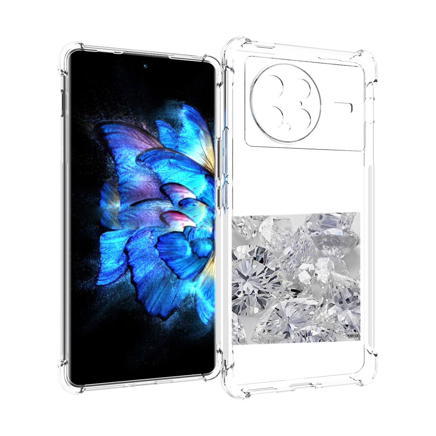 

Чехол MyPads Drake & Future - What a Time To Be Alive для Vivo X Note 5G, Прозрачный, Tocco