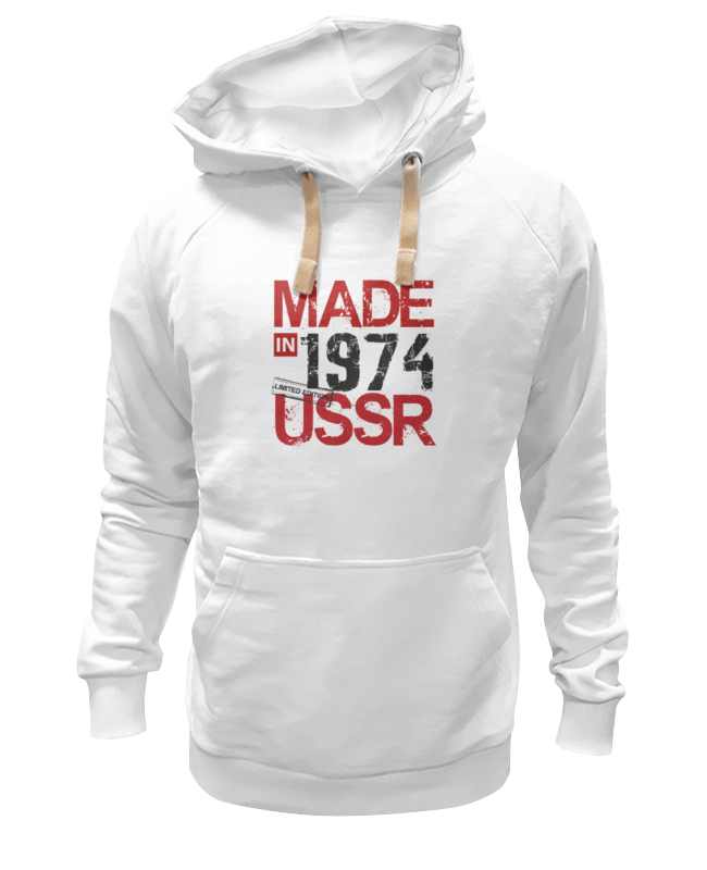 

Худи унисекс Printio 1974 год рождения белое L, Белый, 1974 год рождения