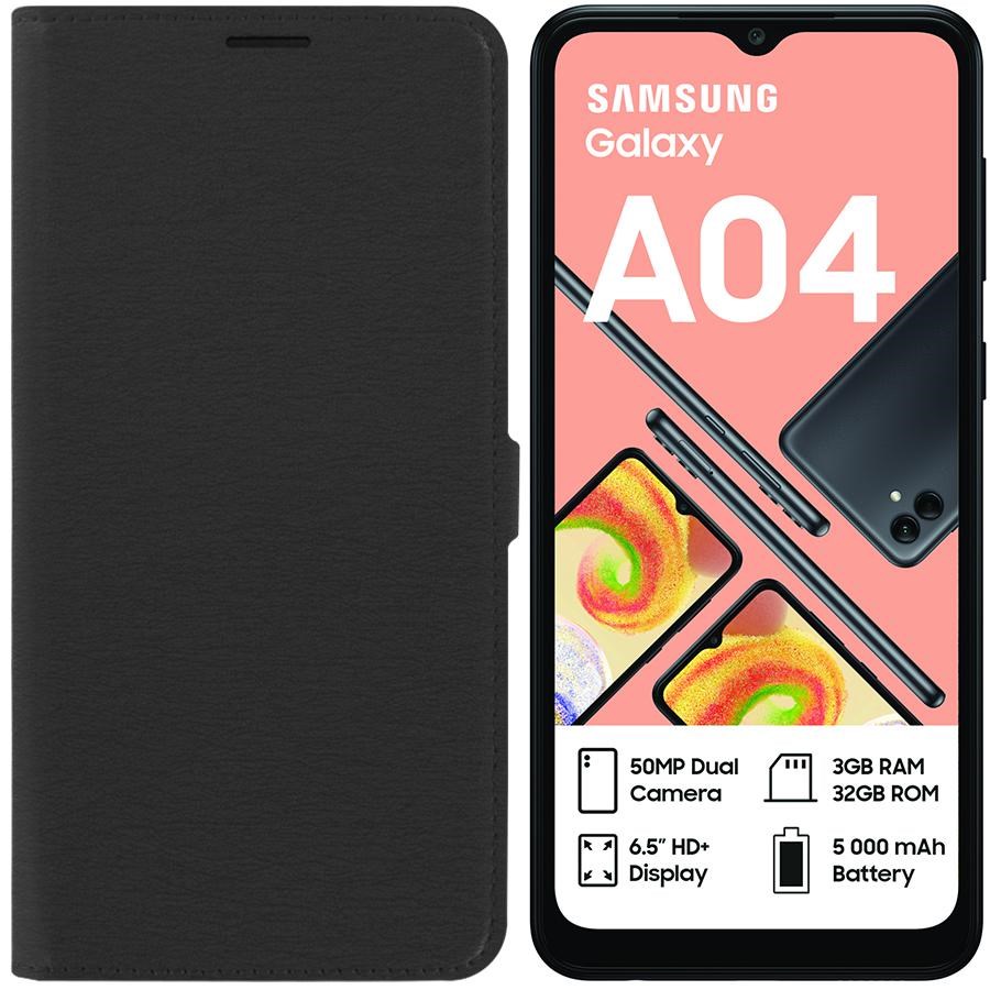 

Чехол-книжка Krutoff Eco Book для Samsung Galaxy A04 (A045) черный