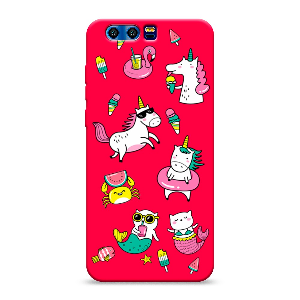 

Чехол Awog на Honor 9 "На отдыхе", Разноцветный, 62453-1