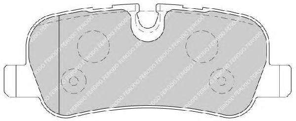 

Тормозные колодки FERODO задние fdb1613