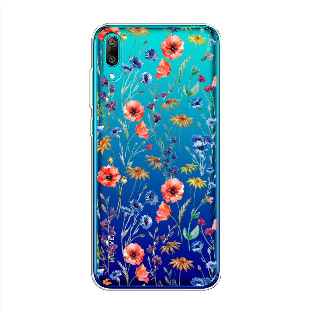 

Чехол Awog "Маки и васильки фон" для Huawei Y7 Prime 2019