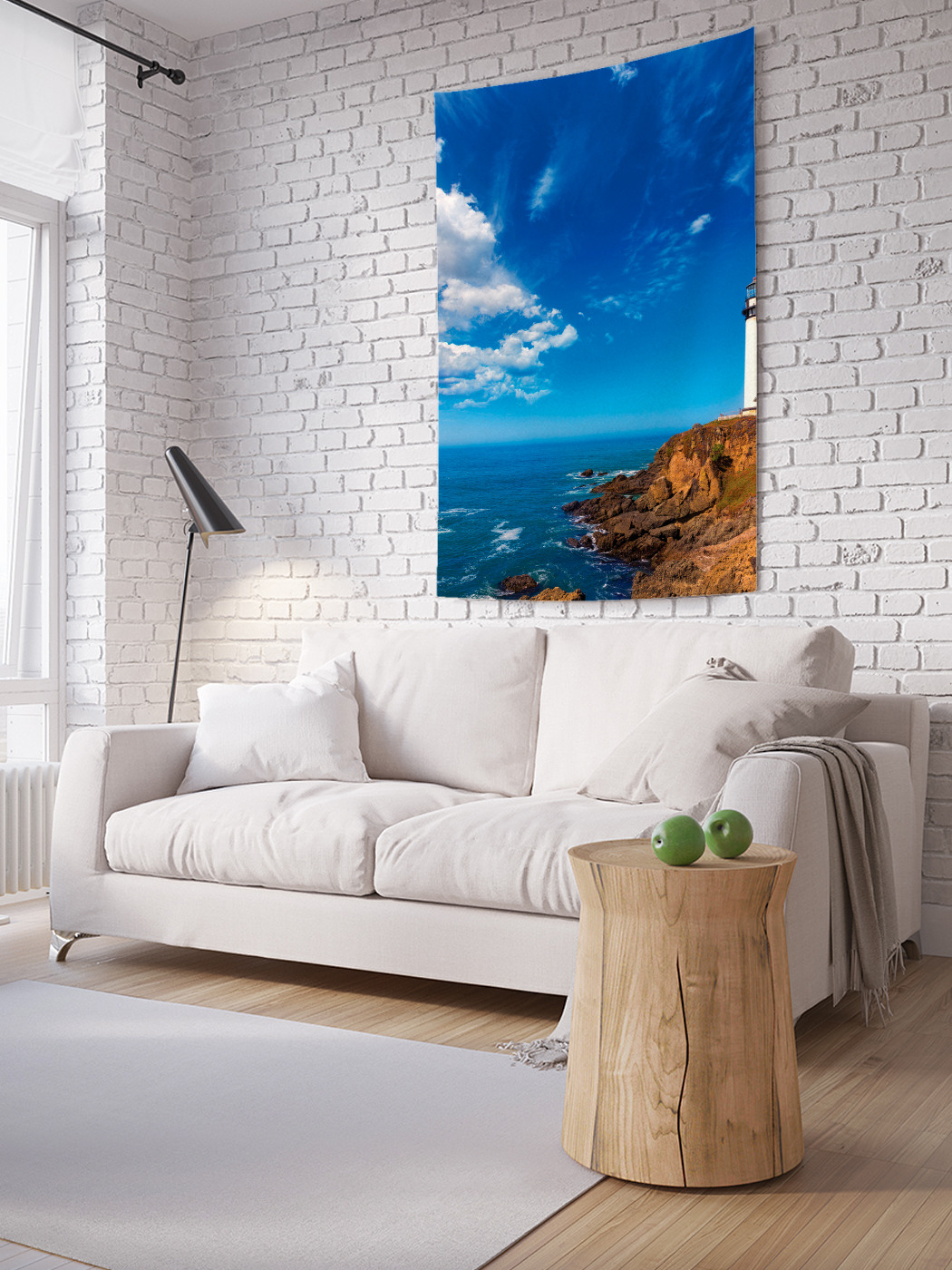 

Вертикальное фотопанно на стену JoyArty Дом у маяка 100x150 см, Дом у маяка