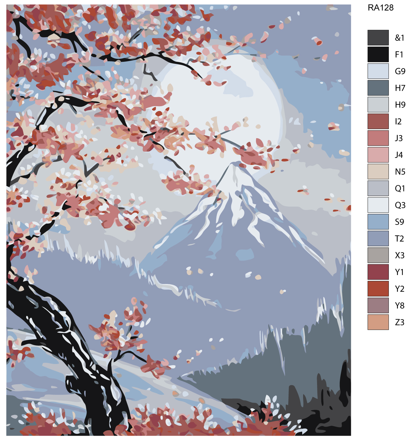

Картина по номерам, Живопись по номерам, 80 х 100, RA128, RA128