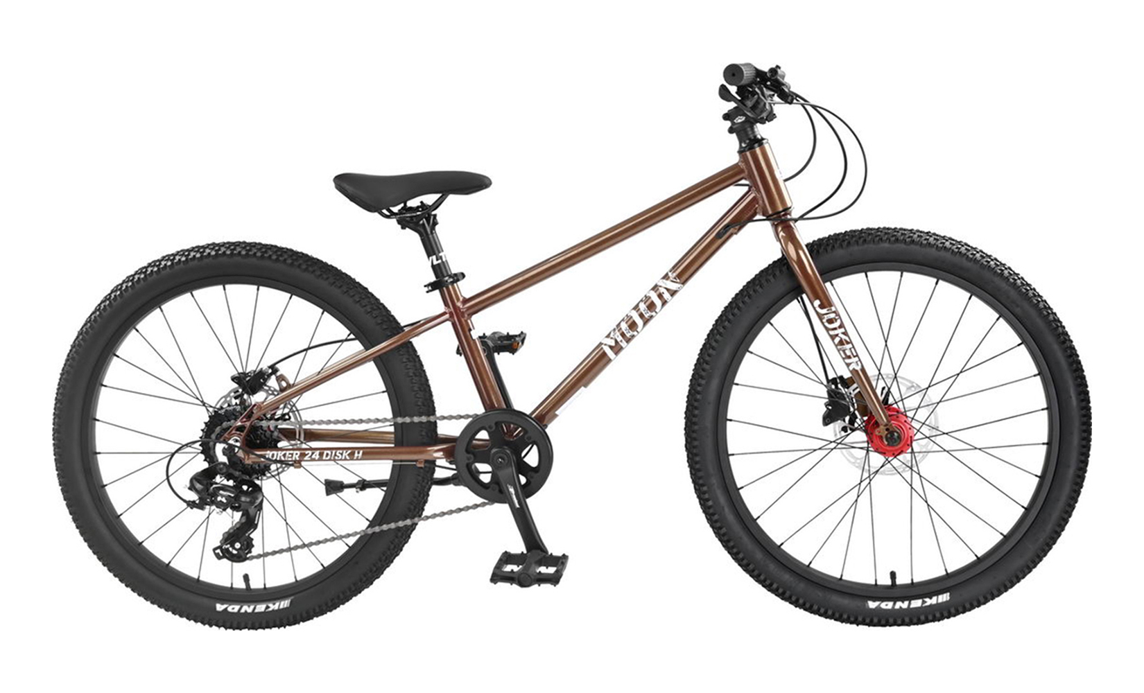 Велосипед Moon Joker 24 disk H 8 spd 2024, SaddleBrown/SaddleBrown, 24