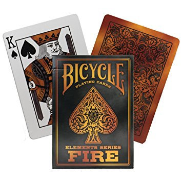 USPCC Игральные карты Bicycle Fire USPCC США 54 карты 1124₽