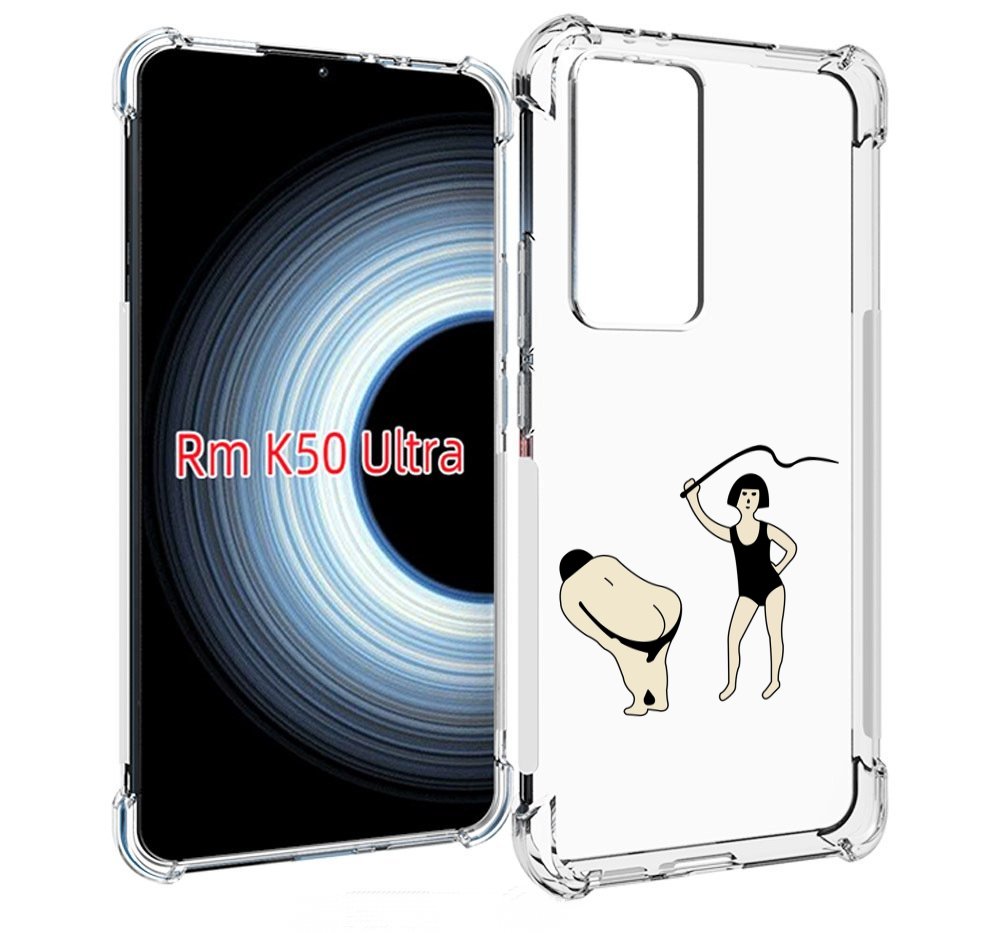 

Чехол MyPads женщина-наказывает для Xiaomi 12T / Redmi K50 Ultra, Прозрачный, Tocco