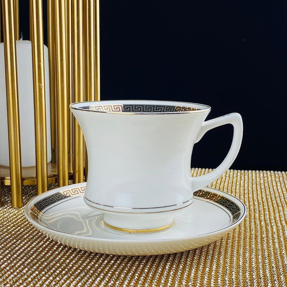 

Чайный набор 12пр. 300 мл Фарфор Lenardi (198626), Белый, 109-147