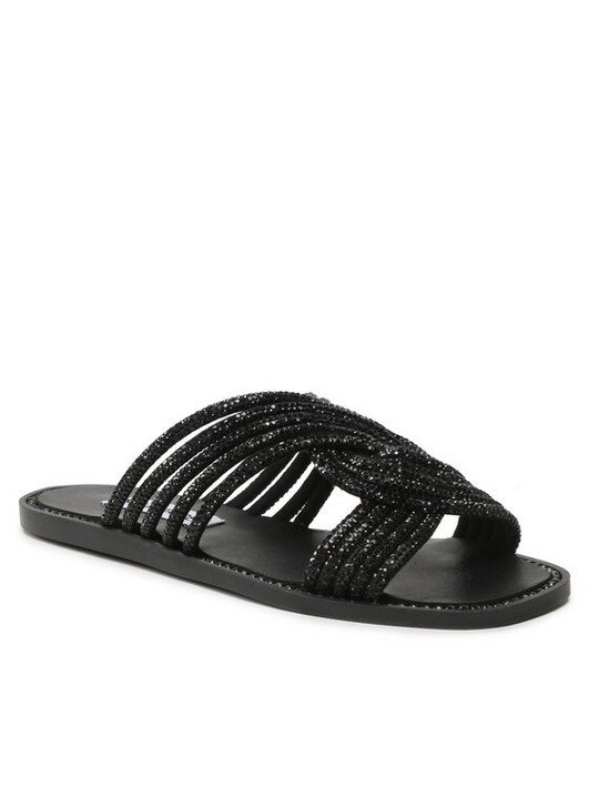 Сабо женские STEVE MADDEN Neles SM11002423-00G черные 38 EU (доставка из-за рубежа)