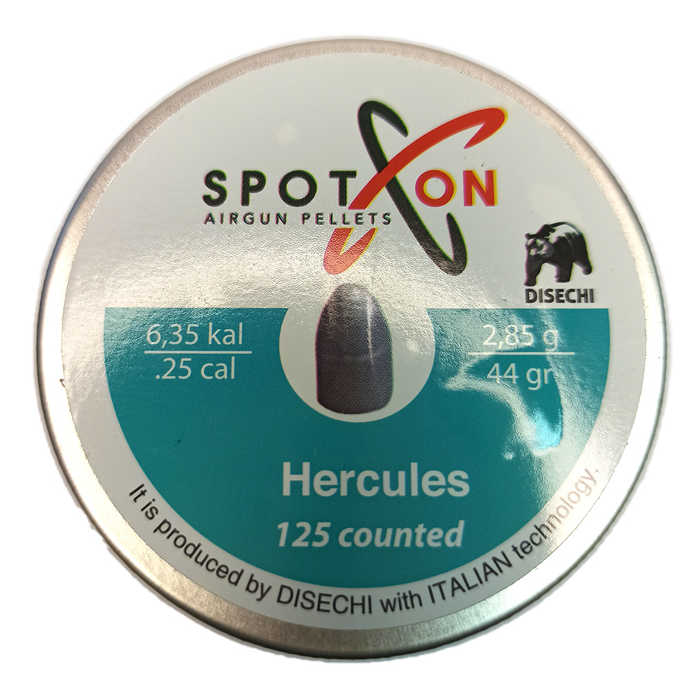 

Пули SPOTON Hercules 6,35мм 2.85г (125 шт), Серый