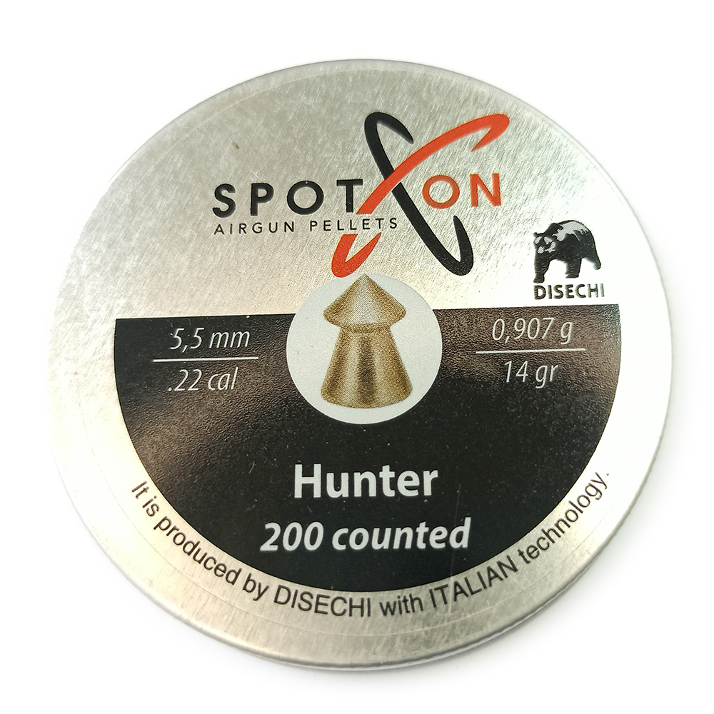 Пули SPOTON Hunter 55мм 0907g 200 шт 764₽