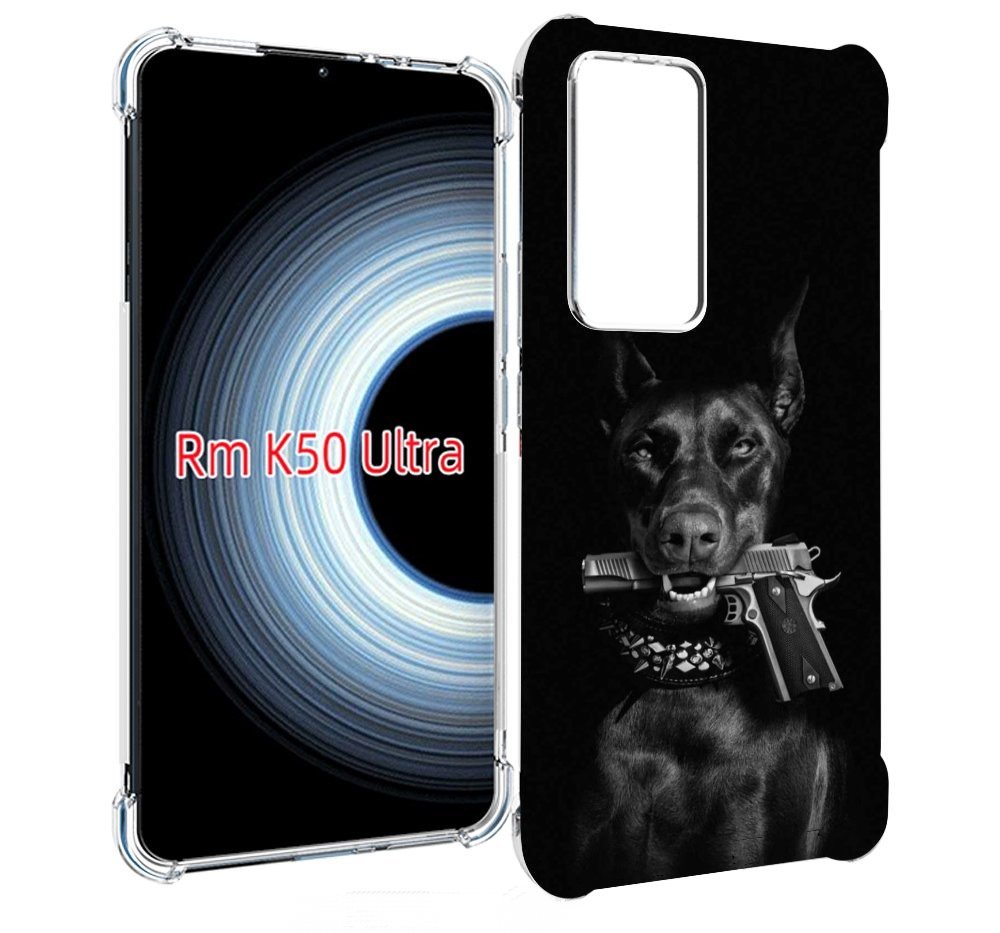 

Чехол MyPads доберман мужской для Xiaomi 12T / Redmi K50 Ultra, Прозрачный, Tocco