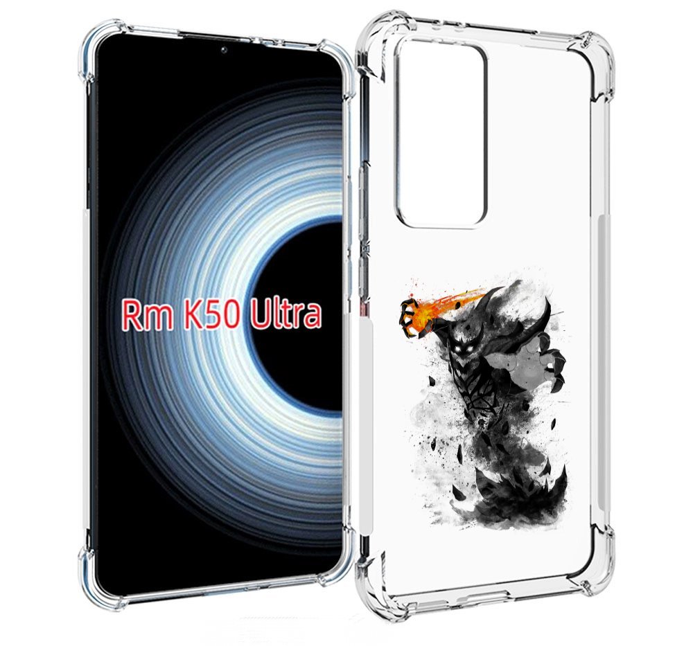 

Чехол MyPads nevermore черно белый для Xiaomi 12T / Redmi K50 Ultra, Прозрачный, Tocco