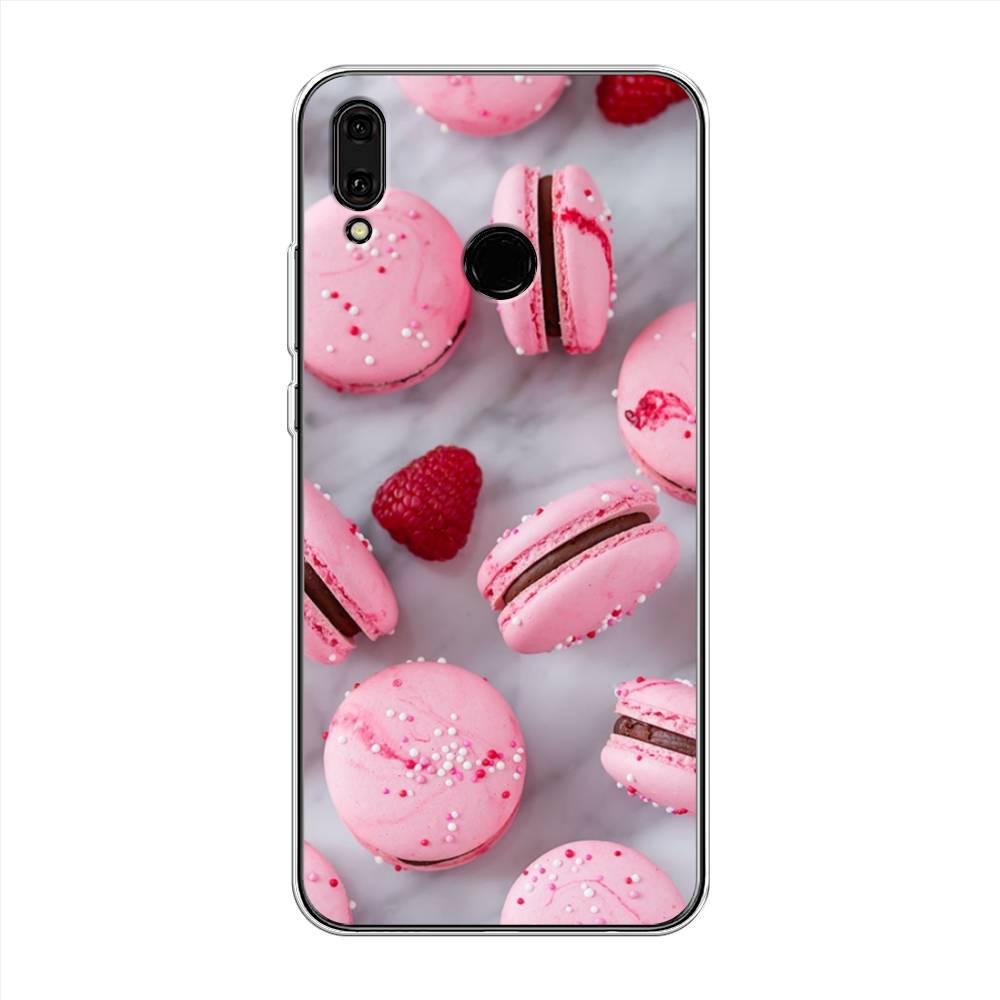 фото Чехол awog "макарони с малиной" для huawei y9 2019