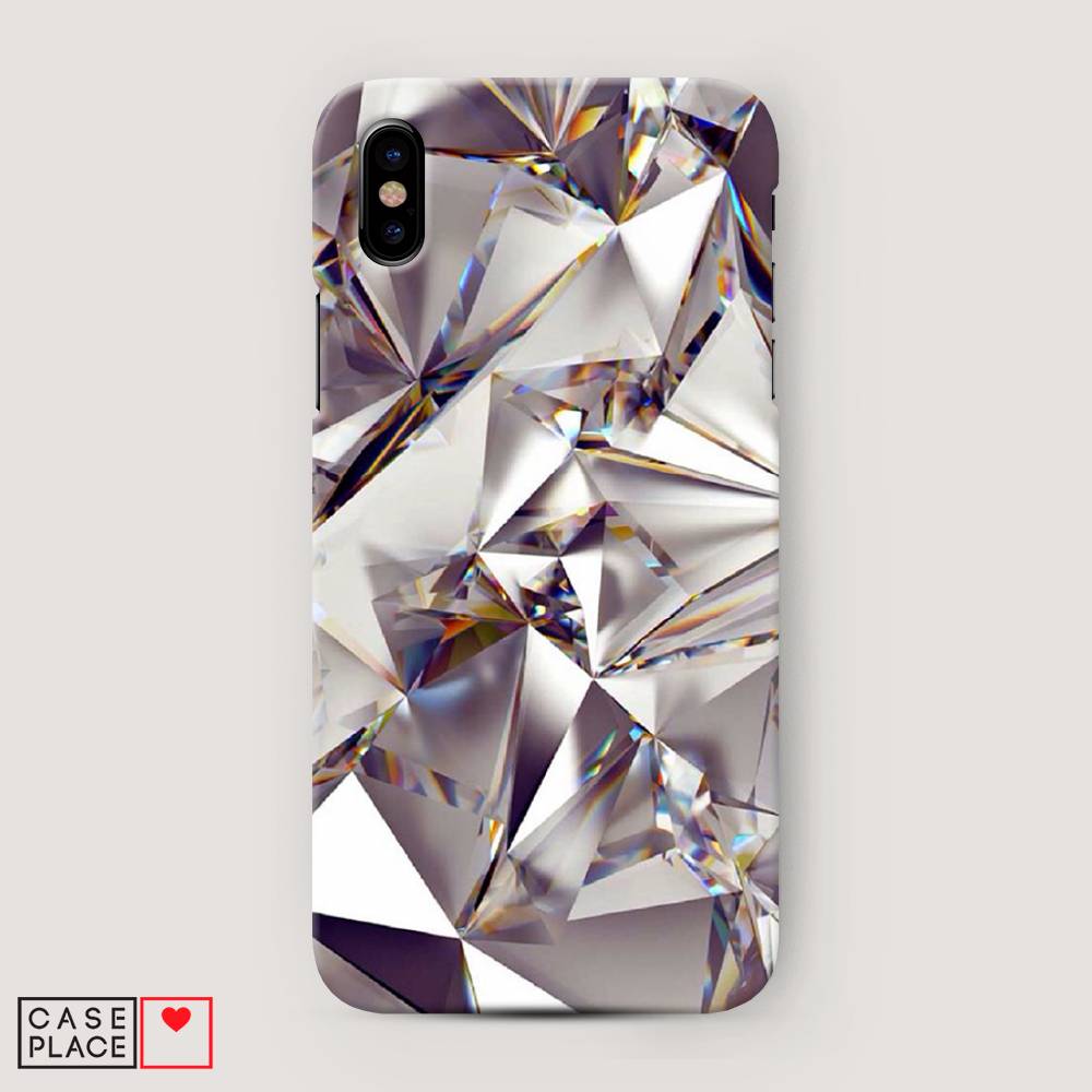 

Пластиковый чехол "Бриллианты" на Apple iPhone XS Max (10S Max), 11920-5