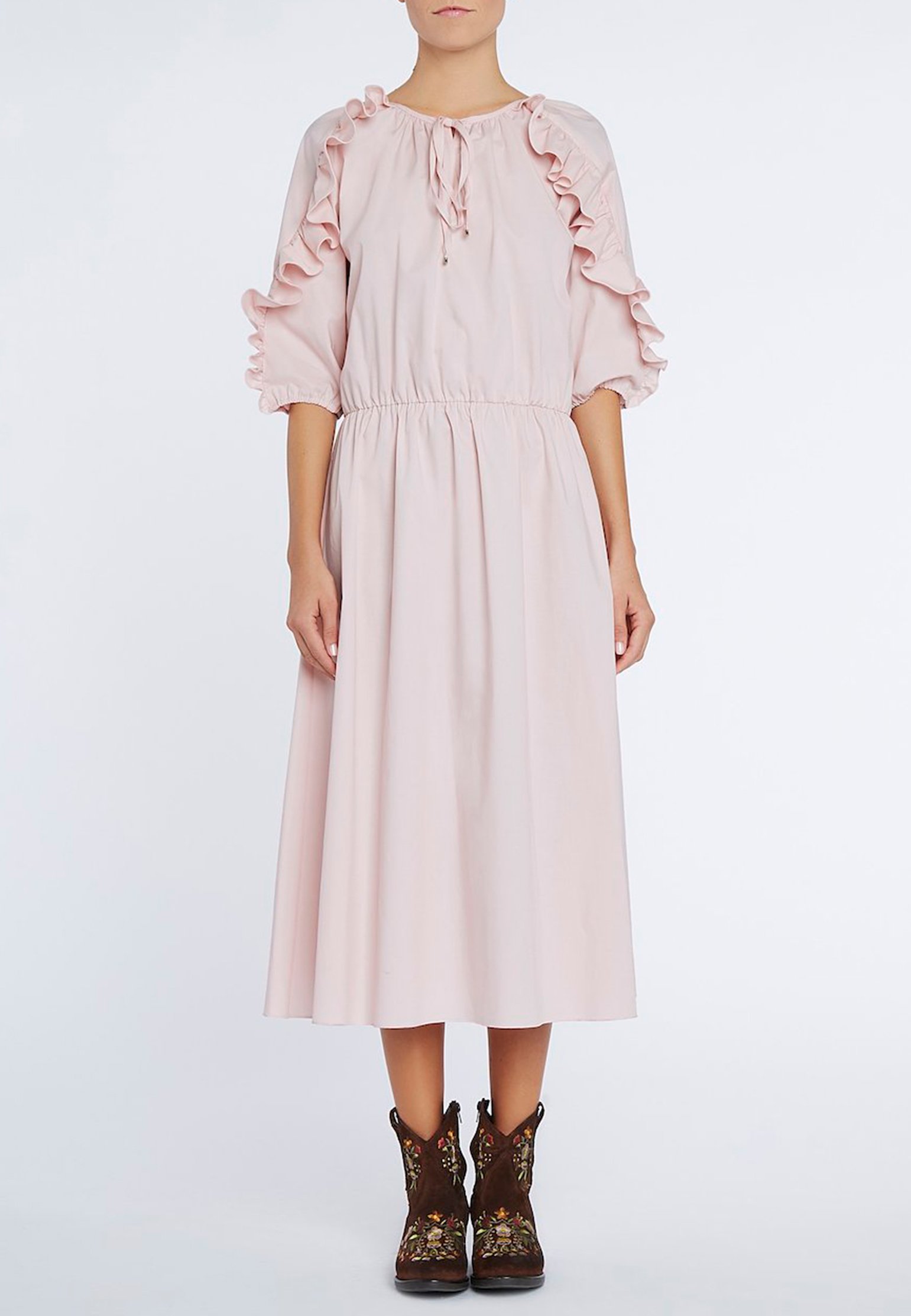 

Платье женское Blugirl 104771 розовое 40 IT, 104771