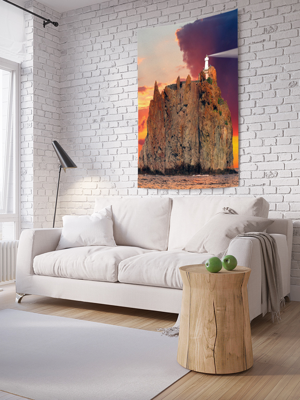 

Вертикальное фотопанно на стену JoyArty Горный маяк 100x150 см, Горный маяк