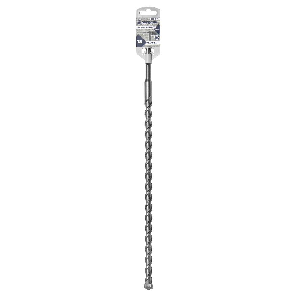

MONOGRAM (088-017) Бур по бетону SDS-plus 18x400/460 мм Basis