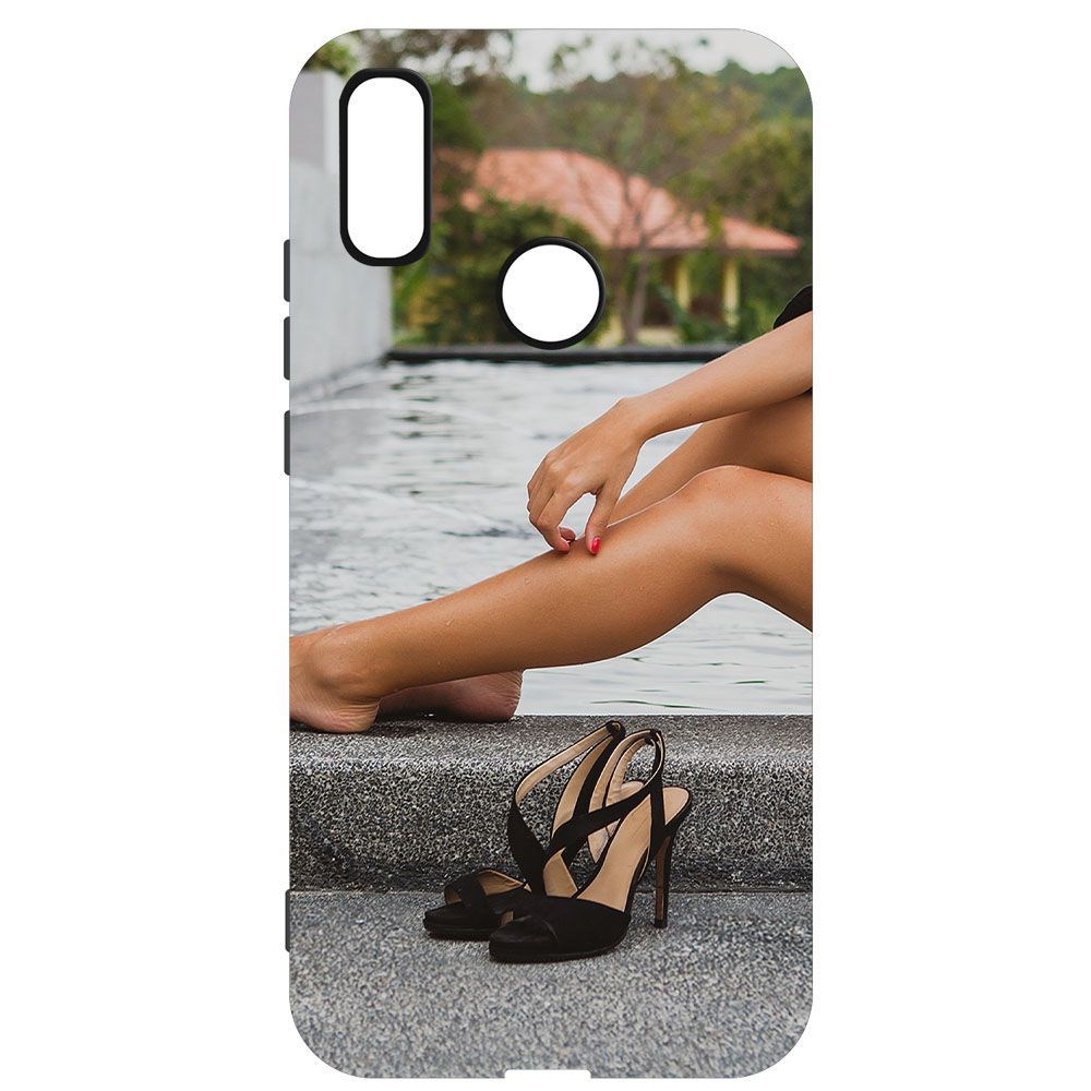 

Чехол-накладка Krutoff Soft Case Босоножки женские для Xiaomi Redmi 7 черный