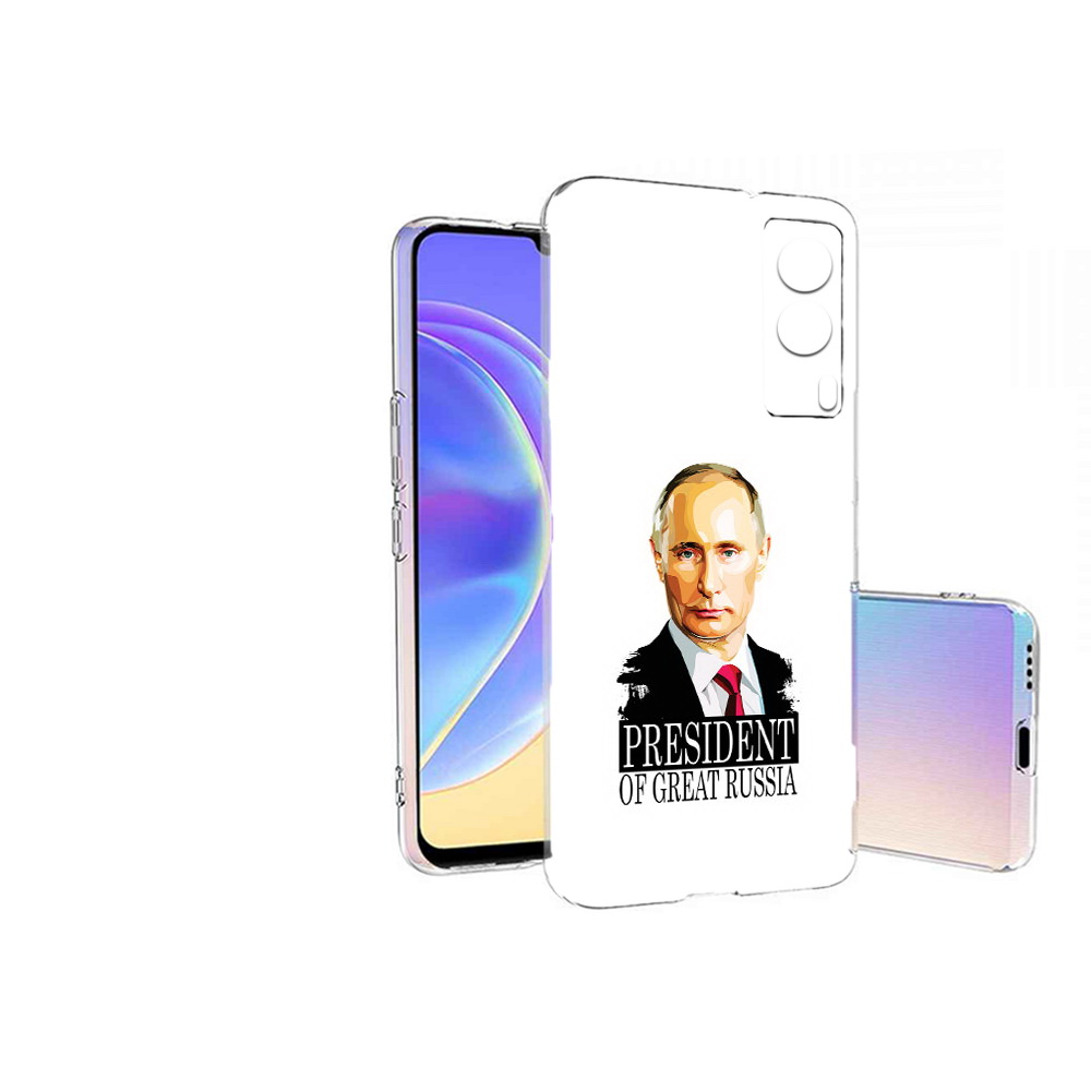 

Чехол MyPads Tocco для Vivo V21E Володька (PT161736.380.50), Прозрачный, Tocco