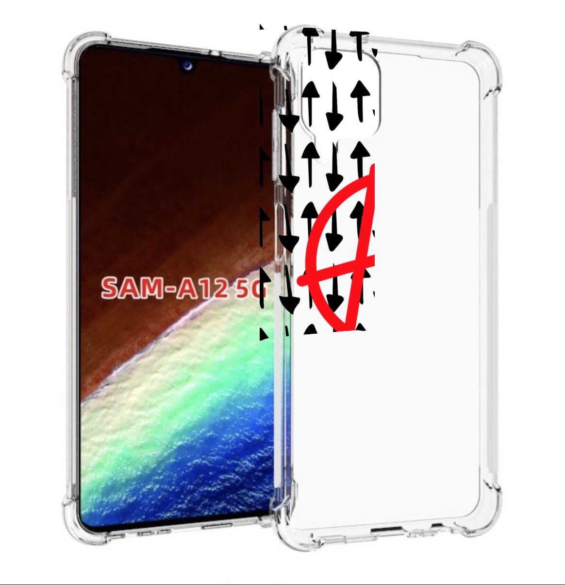 

Чехол MyPads анархия-панк для Samsung Galaxy A12 (SM-A125F) 2020/21/A12 Nacho SM-A127F, Прозрачный, Tocco
