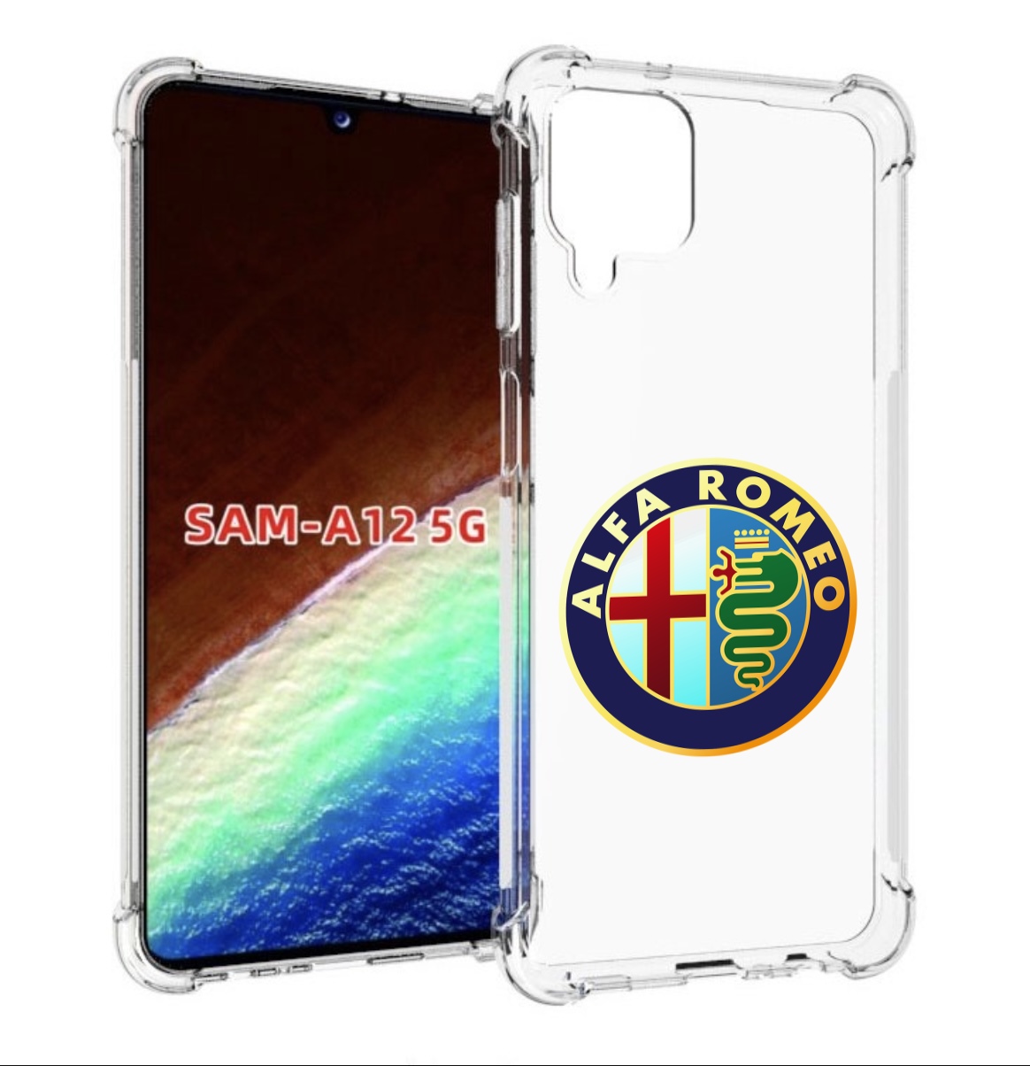 

Чехол MyPads альфа-ромео-2 мужской для Samsung Galaxy A12 (SM-A125F) 2020/21, Прозрачный, Tocco