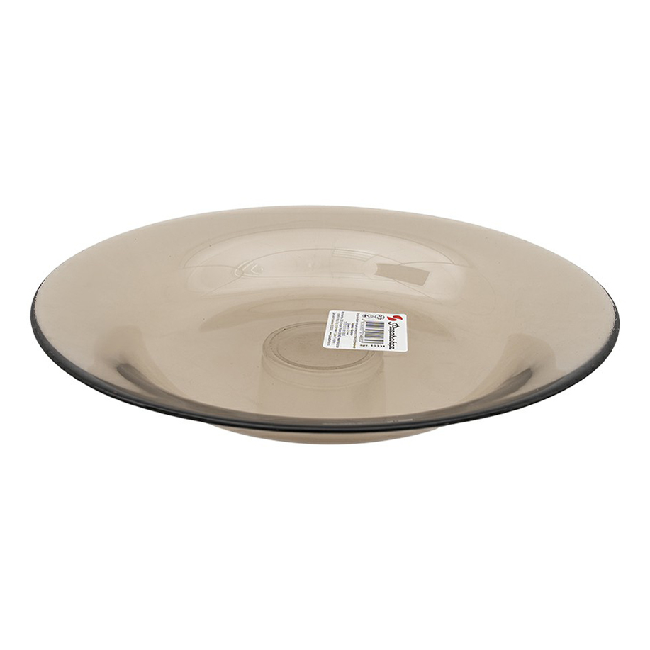 

Тарелка глубокая Pasabahce Invitation Bronze стекло коричневая 22 см