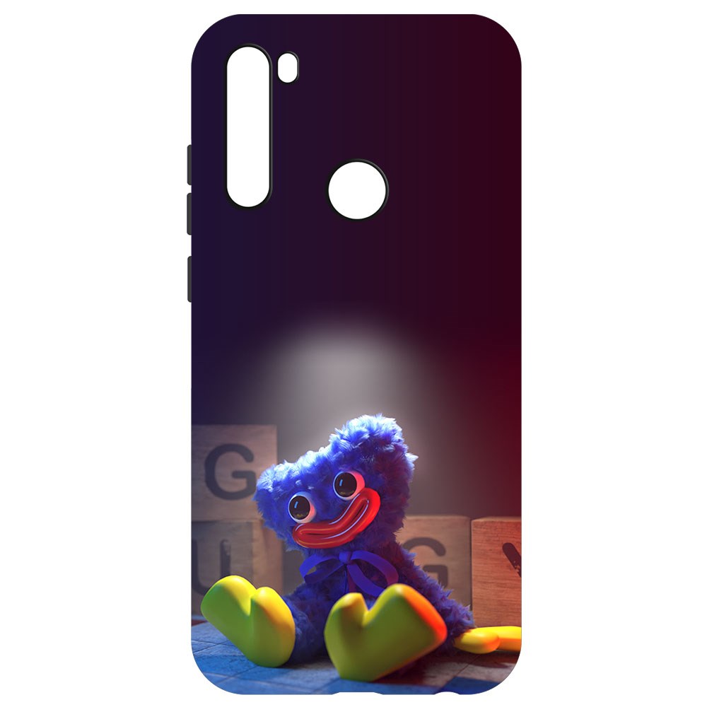 

Чехол-накладка Софт Хаги Ваги игрушка для Xiaomi Redmi Note 8T, Черный