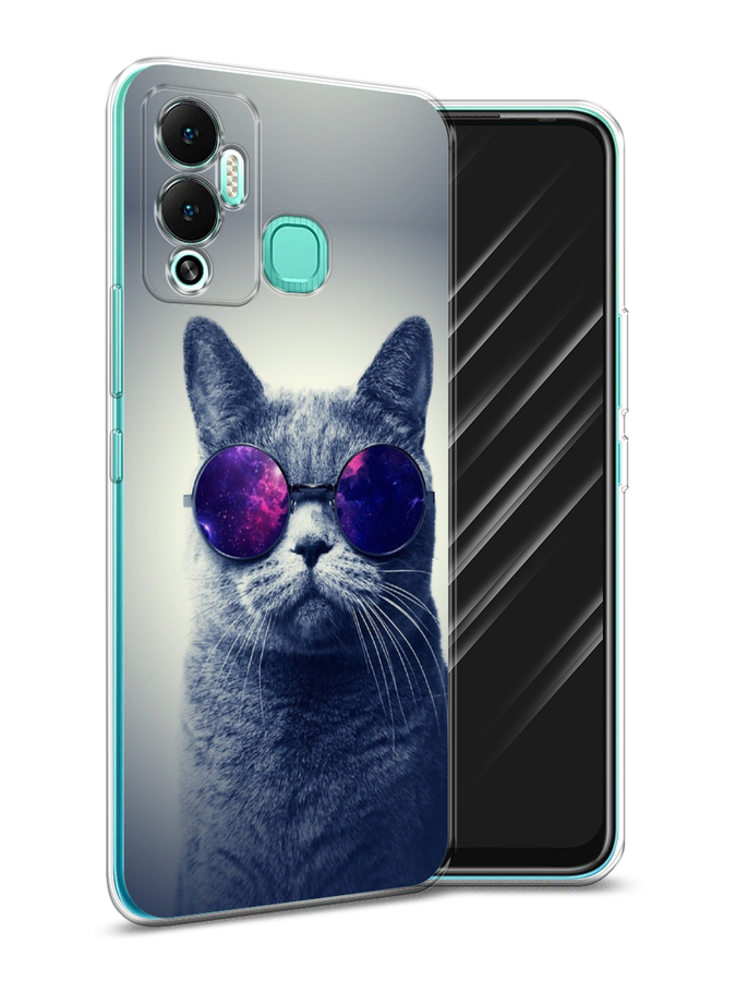 

Чехол Awog на Infinix Hot 12 Play "Космический кот", Разноцветный, 3101750-1