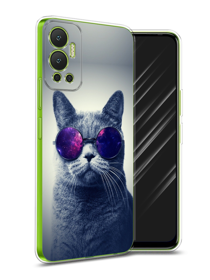 

Чехол Awog на Infinix Hot 12 "Космический кот", Разноцветный, 3101350-1