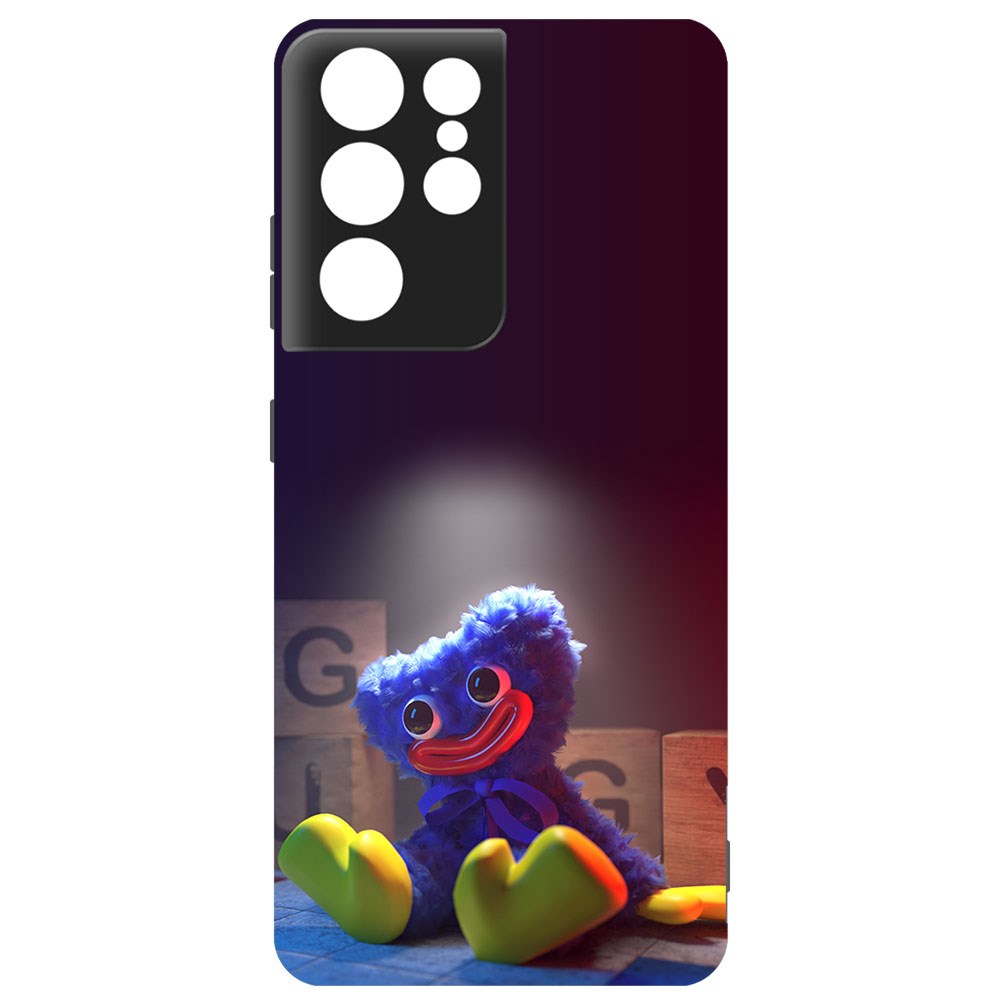 

Чехол-накладка Софт Хаги Ваги игрушка для Samsung Galaxy S21 Ultra (G998)