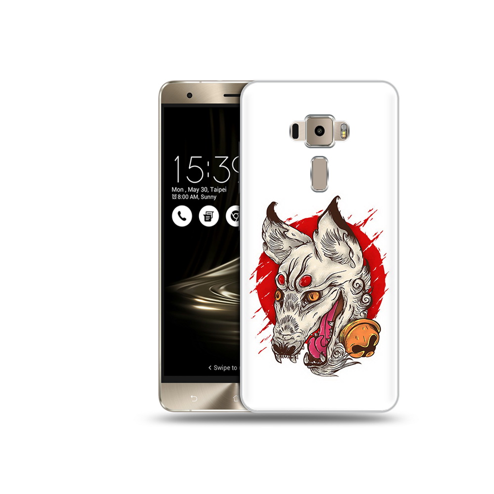 

Чехол MyPads Tocco для Asus ZenFone 3 Neo (ZE520KL) страшная собака (PT38045.651.627), Прозрачный, Tocco