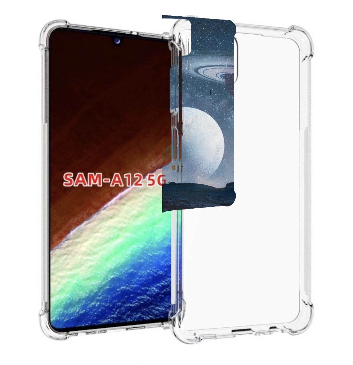 

Чехол MyPads Фотография для Samsung Galaxy A12 (SM-A125F) 2020/21/A12 Nacho SM-A127F, Прозрачный, Tocco