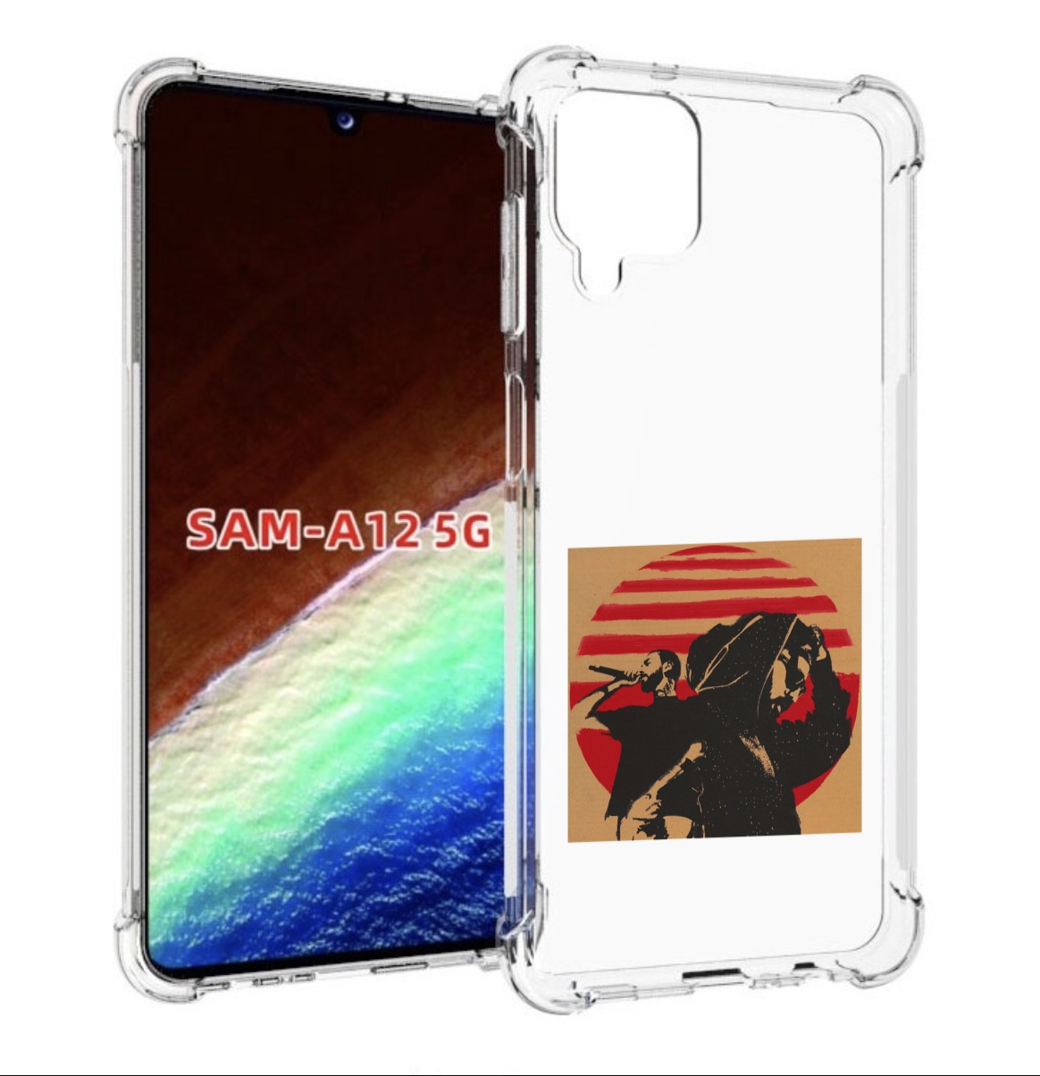 

Чехол MyPads Утопия Мияги и Энди панда для Samsung Galaxy A12 (SM-A125F) 2020/21, Прозрачный, Tocco
