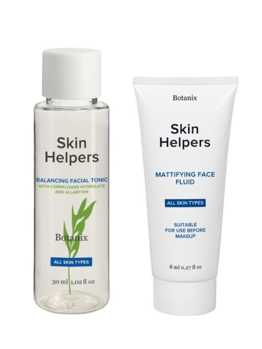 

Набор миниатюр для ухода за кожей лица Skin Helpers