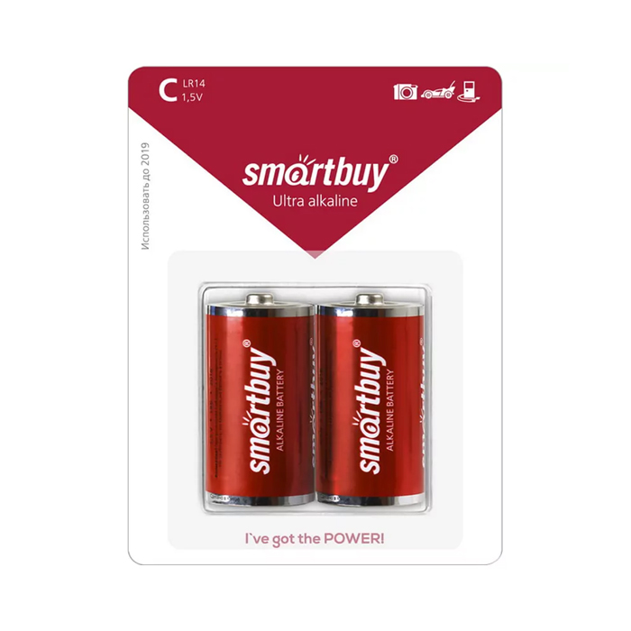 Батарейка Smartbuy SBBA-C02B
