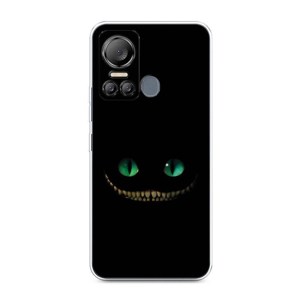 

Чехол Awog для Itel Vision 5 "Зеленоглазый чеширский кот", Черный, 3201050-10