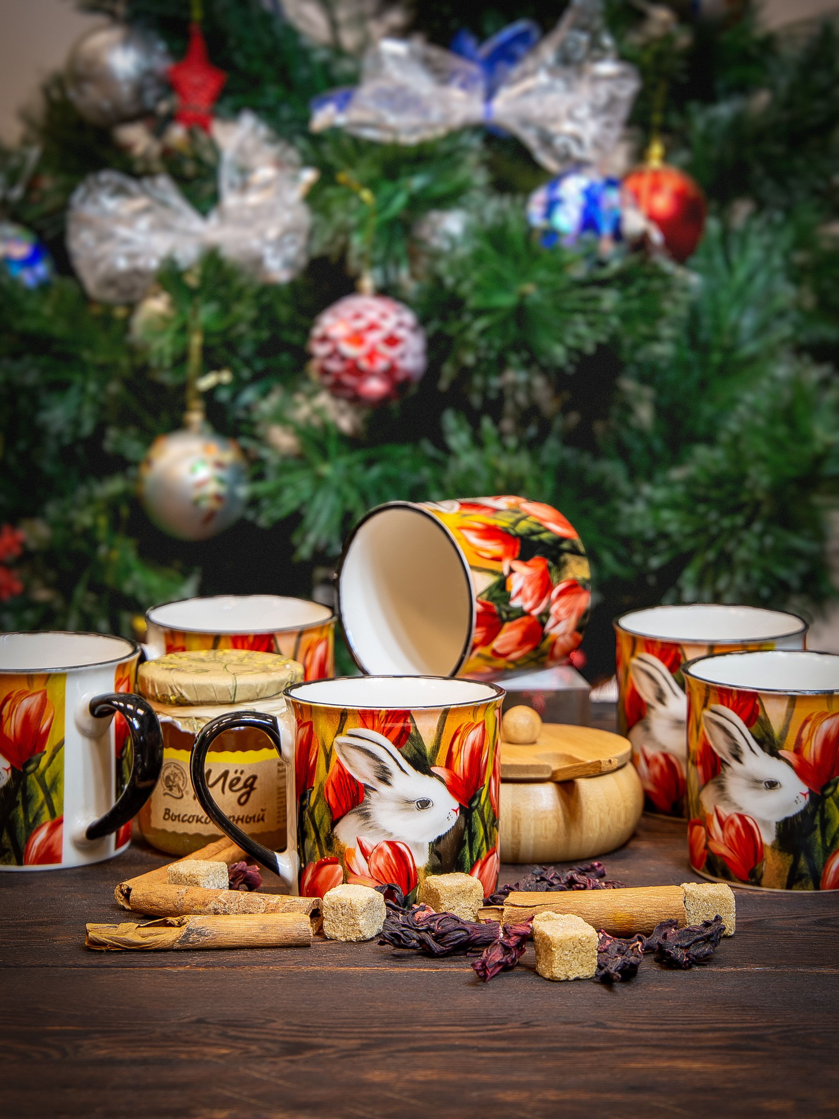 

Набор кружек Olaff 0,3 л 6 штук 221-08018-6